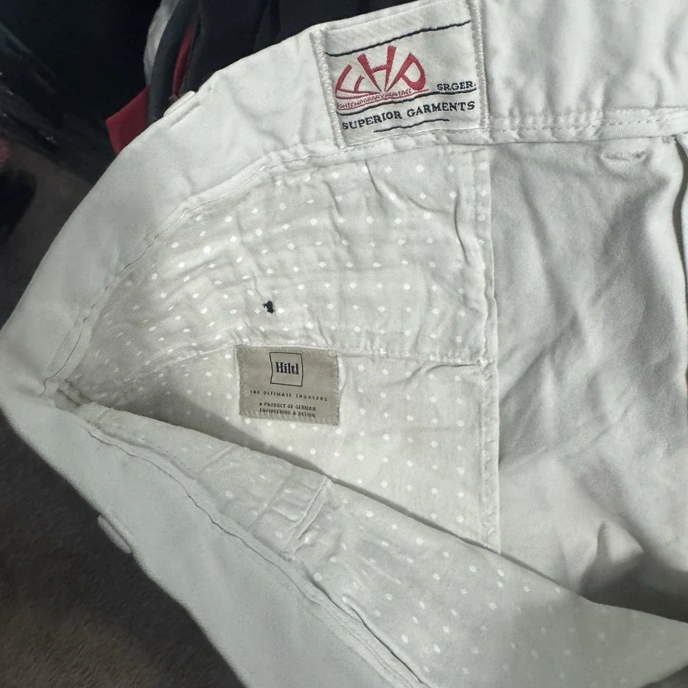 Hiltl Pants Mens 42x38 Original Khakis Contemporary NEW